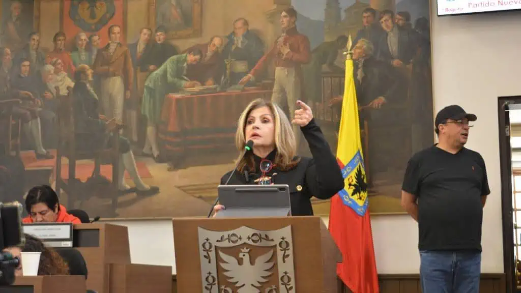 En debate en el Concejo, llaman atención a la Alcaldía de Bogotá por baja contratación de jóvenes Marisol Gómez, concejala del Nuevo Liberalismo