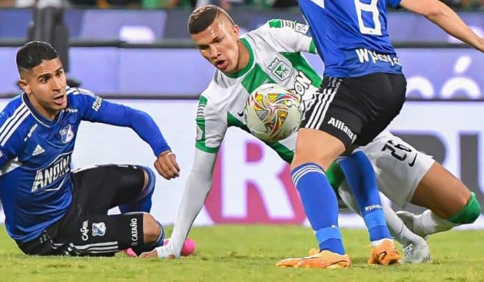 Final de fútbol Millonarios vs Nacional