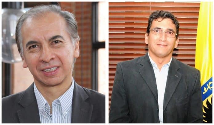Milton Rengifo Hernández y Jairo Orlando Villabona Robayo Milton Rengifo Hernández, nuevo embajador en Venezuela y Jairo Orlando Villabona Robayo, superintendente de Economía Solidaria