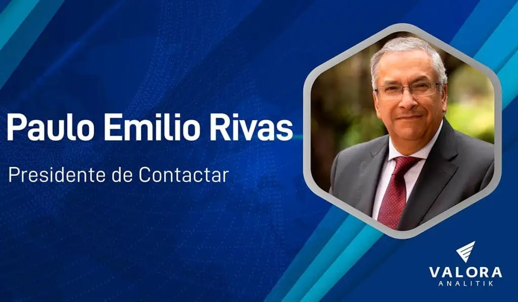 Entrevista | Contactar alista sus planes para convertirse en banco comercial antes de finalizar el 2023 El presidente de Contactar, Paulo Emilio Rivas