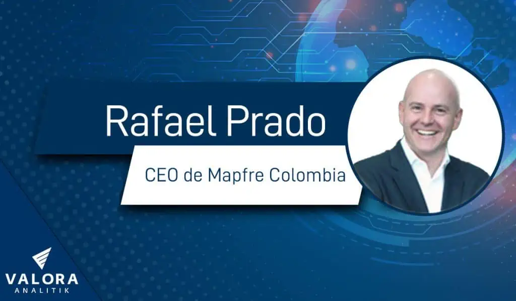 Mapfre nombra a Rafael Prado CEO en Colombia Rafael Prado es el nuevo CEO de Mapfre Colombia.