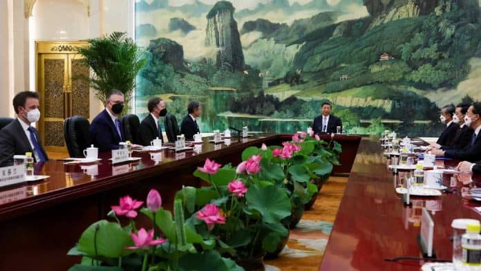 Relaciones entre China y Estados Unidos Reunión de Antony Blinken y Xi Jinping para hablar de las relaciones entre China y Estados Unidos