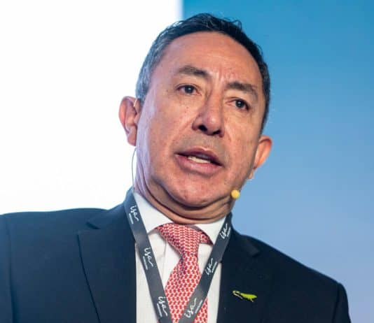 Ricardo Roa, presidente de Ecopetrol, durante el Foro de Andeg 2023