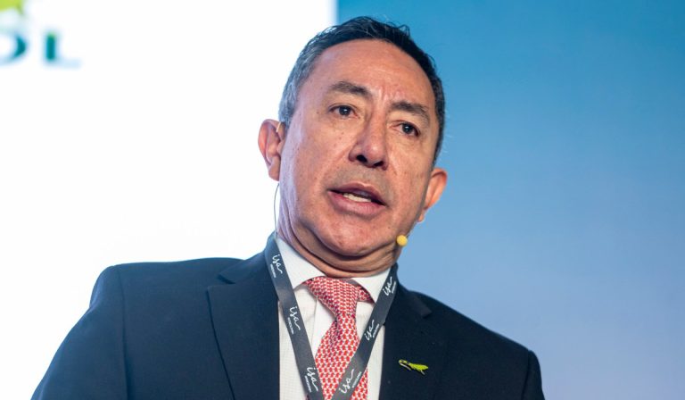 Ricardo Roa, presidente de Ecopetrol, durante el Foro de Andeg 2023