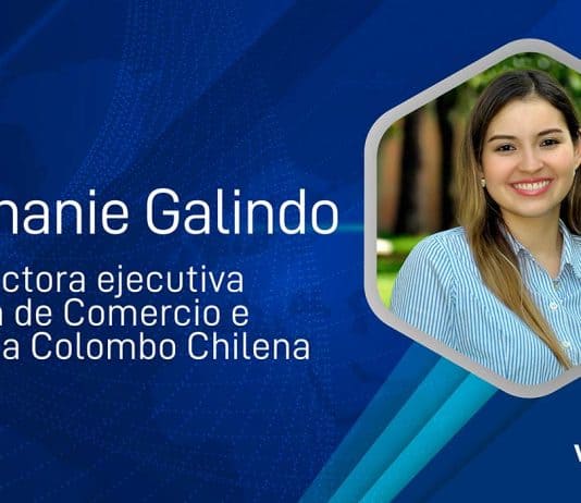 Stephanie Galindo, subdirectora ejecutiva de la Cámara de Comercio e Industria Colombo Chilena