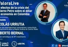 Comportamiento de la economía con la coyuntura.