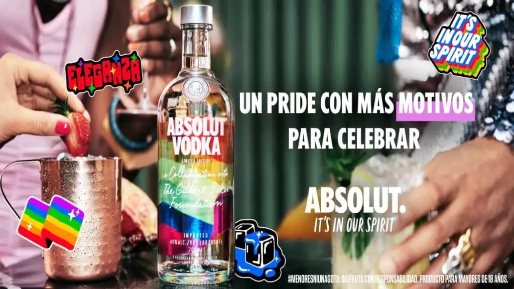 Absolut Vodka y KUPA se unen para lanzar la colección 'Pride' en honor al mes del orgullo Absolut Vodka y KUPA se unen para lanzar la colección 'Pride'