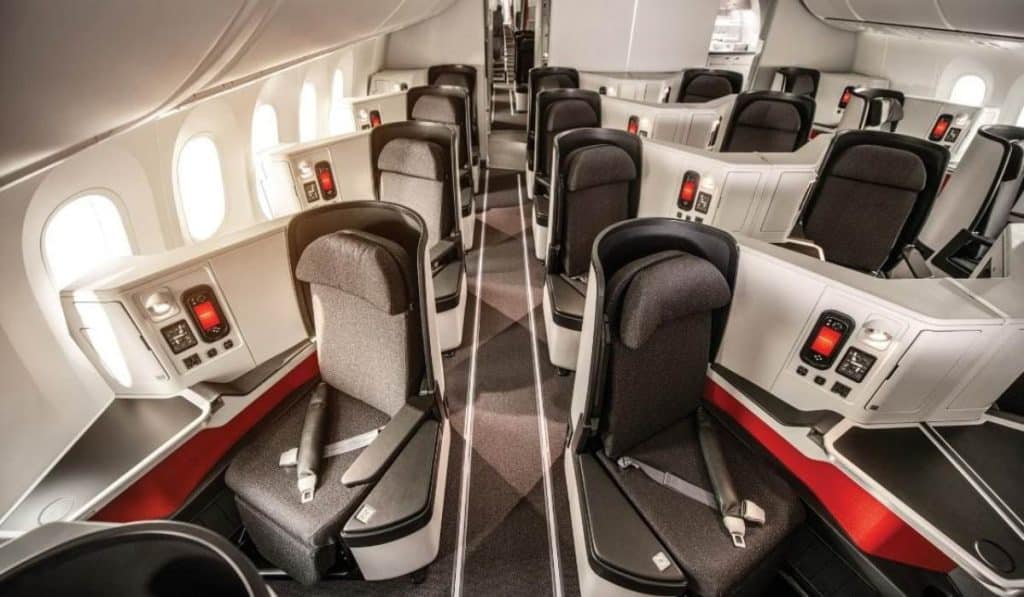 Imagen muestra el interior de los aviones y servicios de Avianca