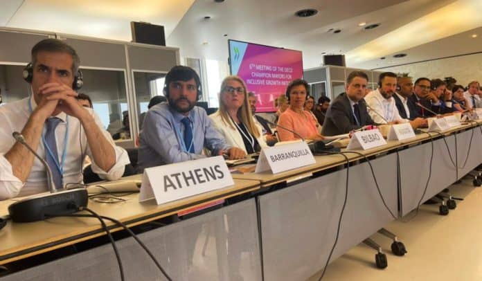 jaime-pumarejo-en-bruselas Barranquilla expone avances en Bruselas