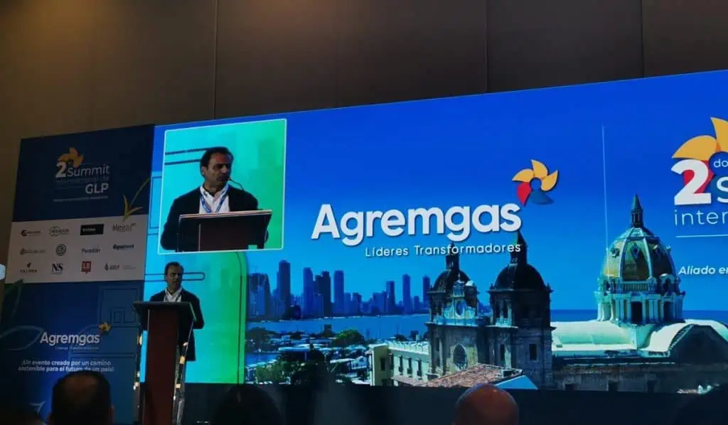 GLP se posiciona en Colombia para abastecer a usuarios en contingencias Luis Felipe Gómez, presidente de Agremgas (GLP)