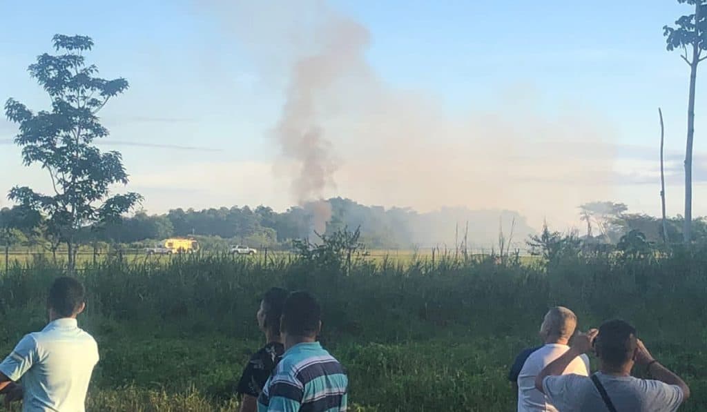 Accidente aéreo en Meta: Choque entre aviones de la Fuerza Aérea.