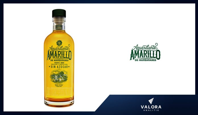 Aguardiente amarillo Industria Licorera de Caldas Aguardiente amarillo Industria Licorera de Caldas