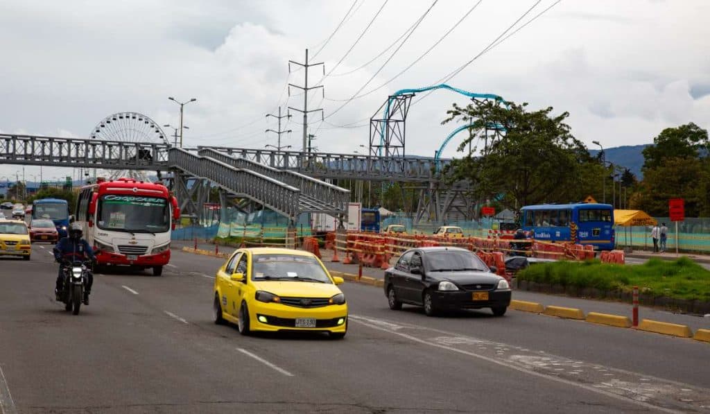 Avenida 68 en Bogotá