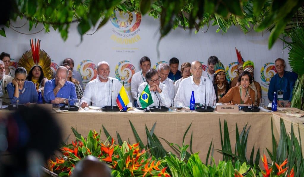 Camino a la Cumbre Amazónica, hubo un encuentro técnico- científico entre Brasil y Colombia.