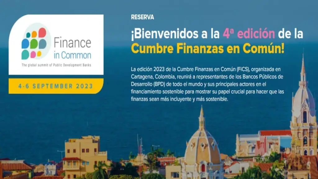 Cumbre Mundial de Bancos Públicos de Desarrollo en Cartagena: conozca la agenda Cumbre Mundial de Bancos Públicos de Desarrollo en Cartagena