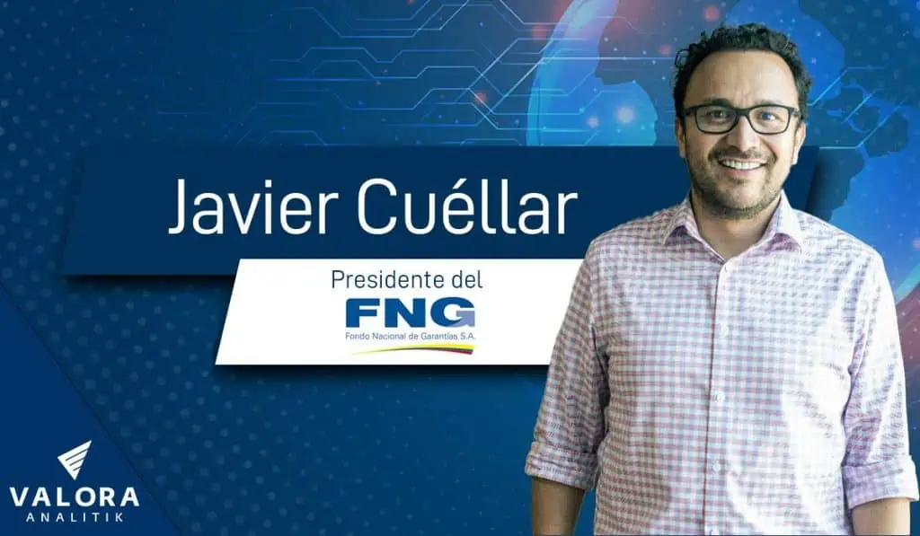 Fondo Nacional de Garantías (FNG) respaldará hasta un millón de créditos para "economía popular" en Colombia Javier Cuéllar, presidente del Fondo Nacional de Garantías (FNG), en entrevista