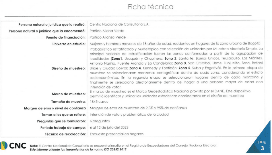 Ficha técnica CNC julio 2023 Alcaldía de Bogotá