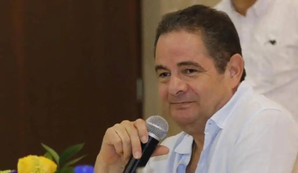 Germán Vargas Lleras no descarta ser presidente de Colombia en 2026 Germán Vargas Lleras en una reunión con el partido Cambio Radical