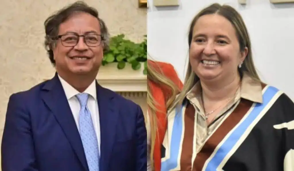 Petro gana pulso clave en el Congreso para aprobar la reforma laboral Gustavo Petro, presidente de Colombia, y María Eugenia Lopera, representante a la Cámara