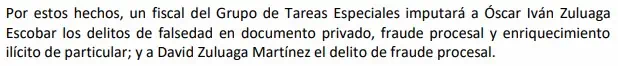 Con imputación, avanza proceso contra Óscar Iván Zuluaga por caso Odebrecht en Colombia Pnunciamiento de la Fiscalía sobre caso Odebrecht en Colombia