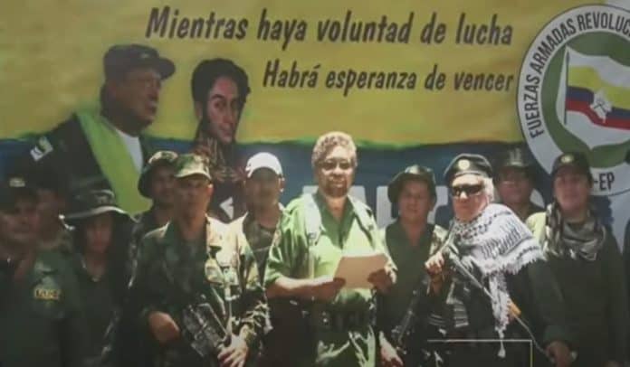 Iván Márquez en un discurso Iván Márquez en un discurso