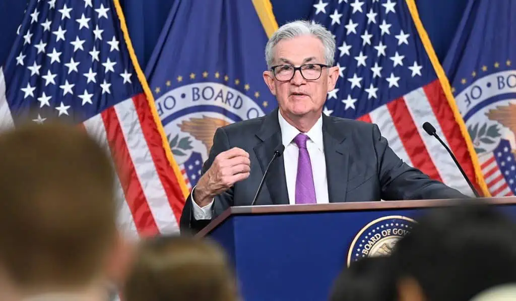 Reserva Federal mantiene tasas de interés, pero sigue en margen más alto en 22 años Jerome Powell