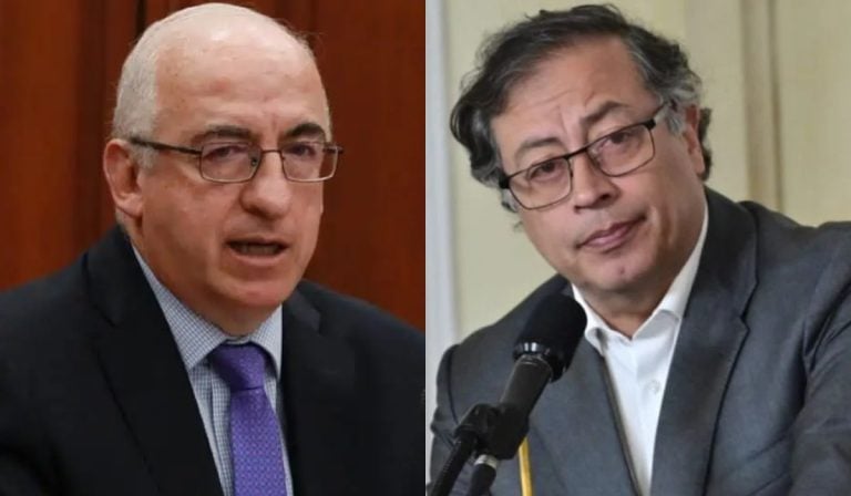 Leonardo Villar y Gustavo Petro
