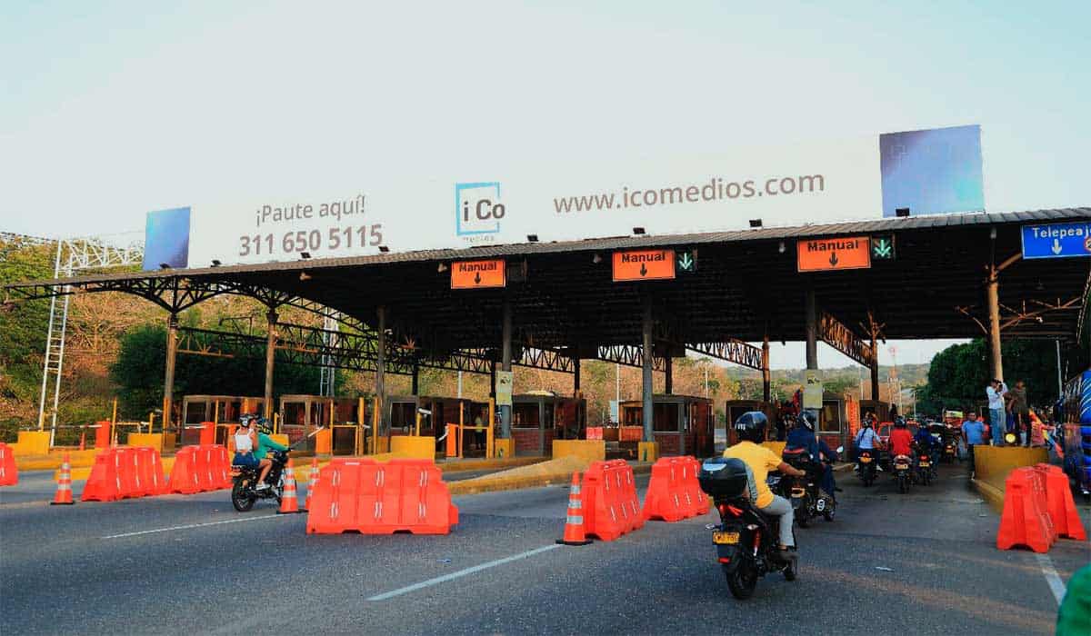 Peaje de Turbaco sufre actos vandálicos; concesión Autopistas del Caribe se pronuncia