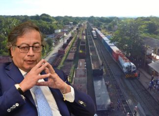 Gustavo Petro y plan de ferrocarriles en Colombia