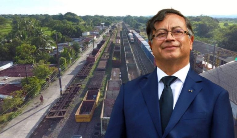 Gustavo Petro y plan de ferrocarriles en Colombia
