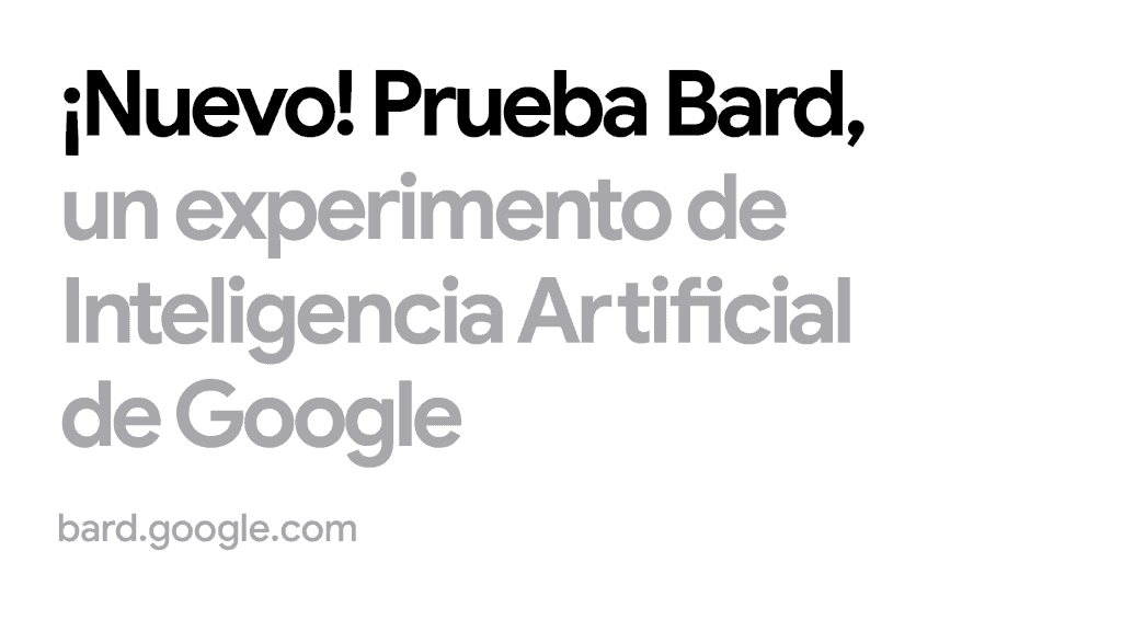 Google lanza Bard en español; ya hay incorporados 40 idiomas Google lanza Bard en español; ya hay incorporados 40 idiomas