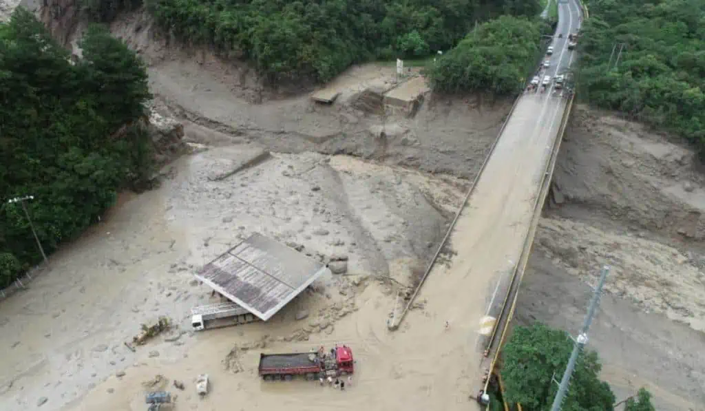 ¿Cuáles fueron las causas de la crisis en Quetame, en la vía Bogotá - Villavicencio? Así quedó el paso por Quetame en la vía Bogotá - Villavicencio