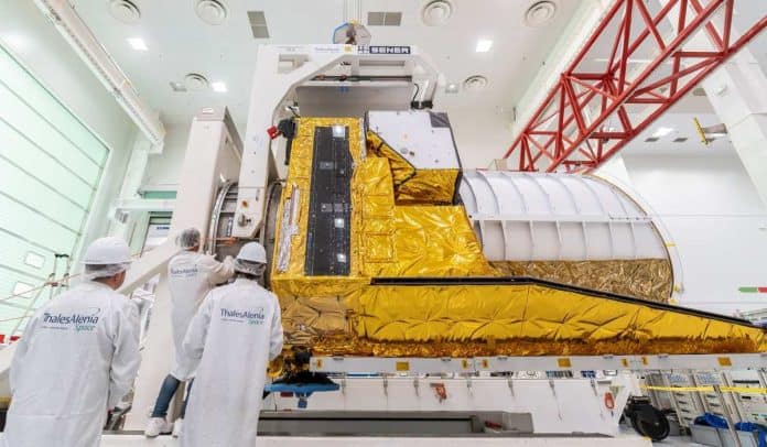 Satelite-Euclid satélite Euclid