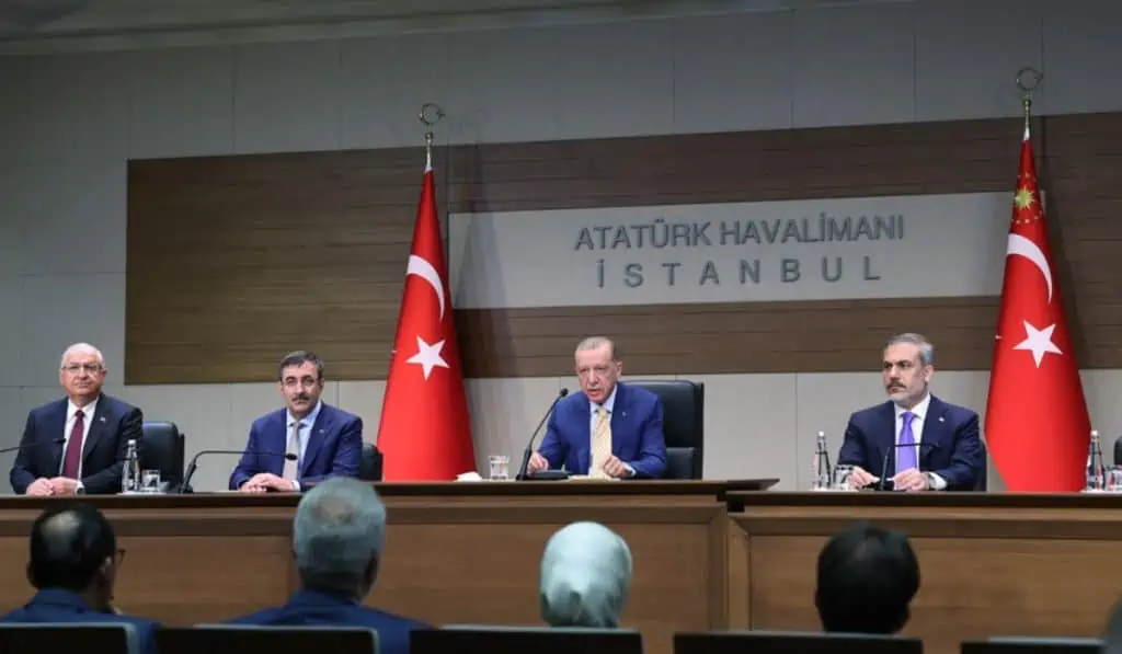 Turquía condiciona visto a bueno a Suecia en la OTAN a su entrada en la Unión Europea Turquía condiciona visto a bueno a Suecia en la OTAN a su entrada en la Unión Europea