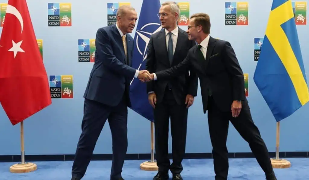 Turquía levantó veto para la entada de Suecia en la OTAN Turquía levantó veto para la entada de Suecia en la OTAN
