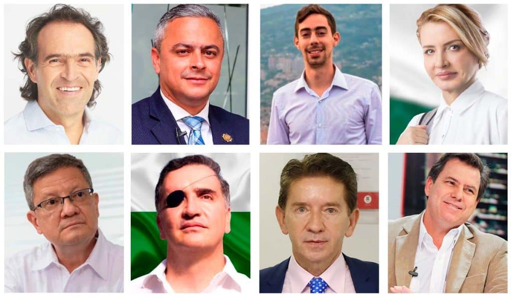 Candidatos Alcaldía de Medellín y Gobernación de Antioquia 2023