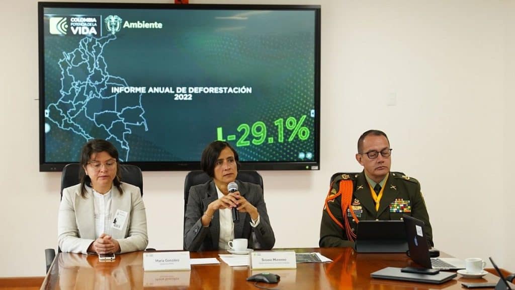 Deforestación en Colombia cayó con fuerza en 2022: la cifra más baja en 11 años