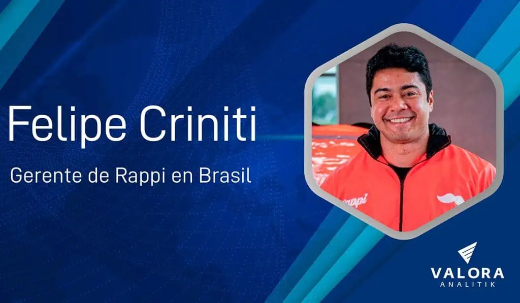Rappi anuncia nuevo gerente para operación en Brasil Nuevo gerente de Rappi en Brasil