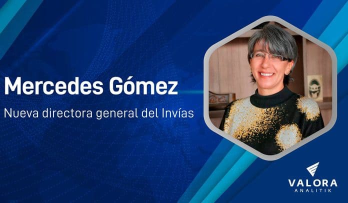 Nueva directora general del Invías, Mercedes Gómez