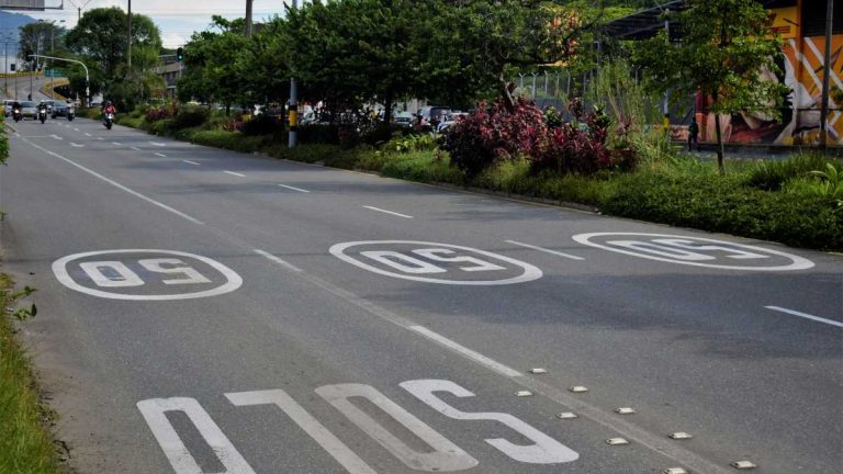 vías de Medellín con cambios en límite de velocidad