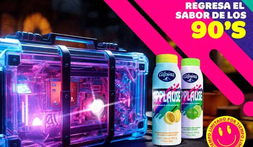 Vuelve al mercado colombiano Applause, el yogurt de Alpina Ya puede comprar Applause, el yogurt de Alpina.
