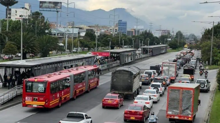 Autopista Norte en Bogotá