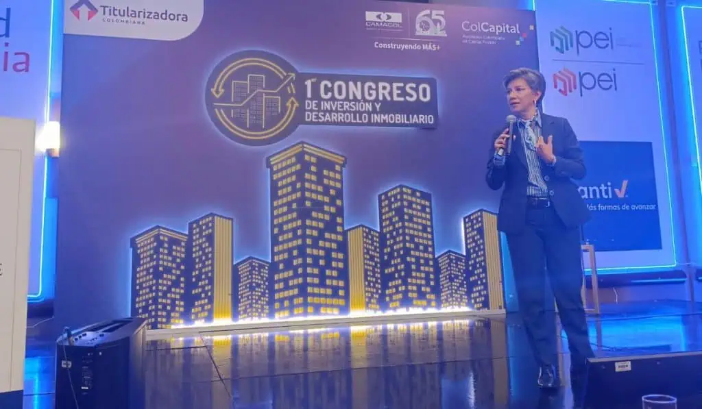 Alcaldesa de Bogotá, Claudia López: primera línea del metro va en 35 % de ejecución Claudia López, alcaldesa de Bogotá