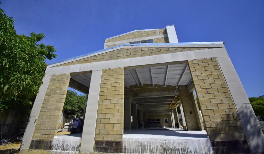 Alcance de la obra del colegio en Barranquilla