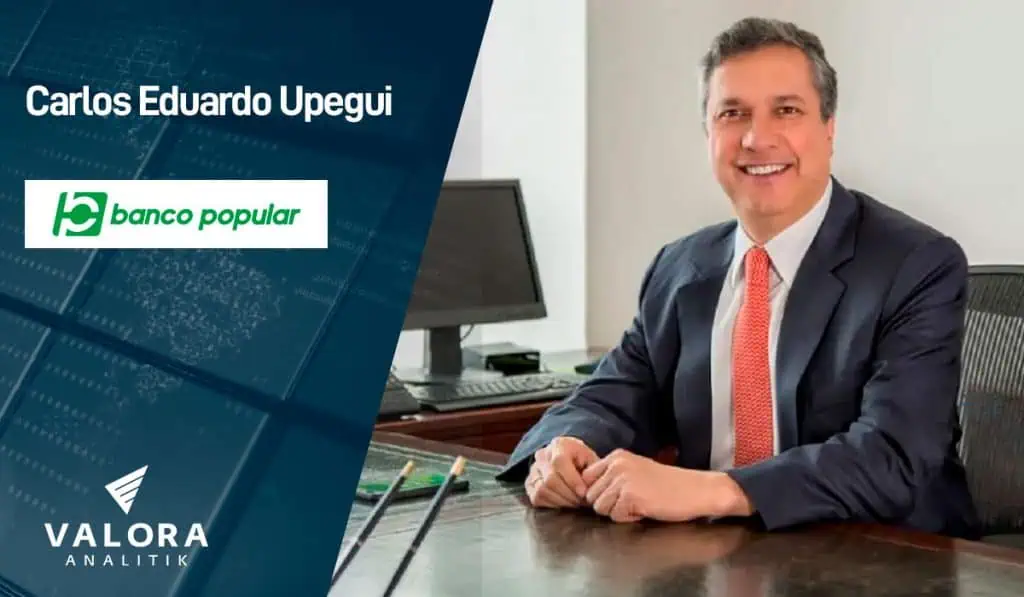 Carlos Eduardo Upegui deja Banco Popular; Diego Solano será presidente encargado Carlos Eduardo Upegui Banco Popular
