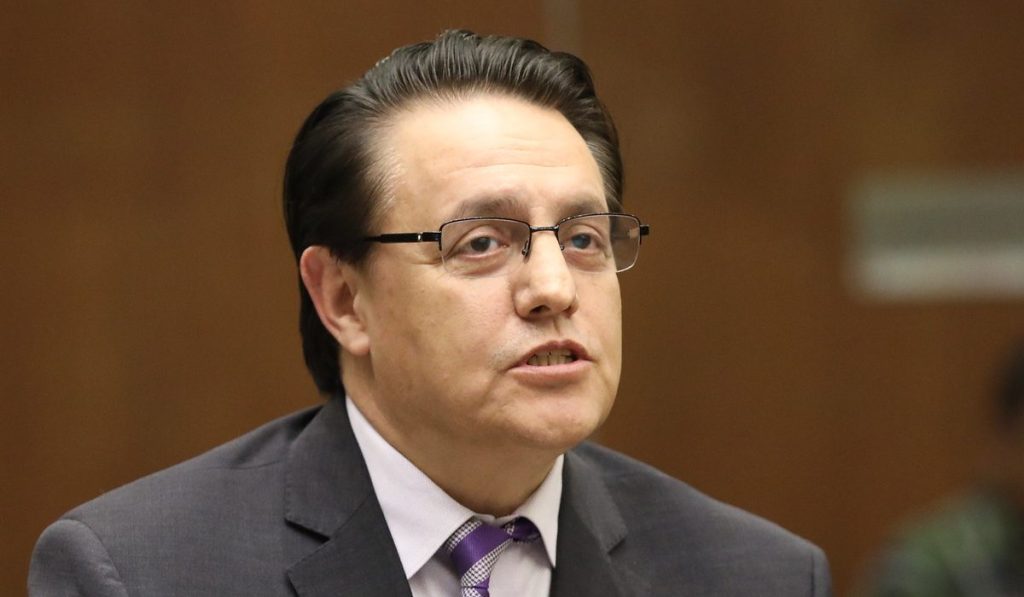 Fernando Villavicencio candidato a la presidencia de Ecuador