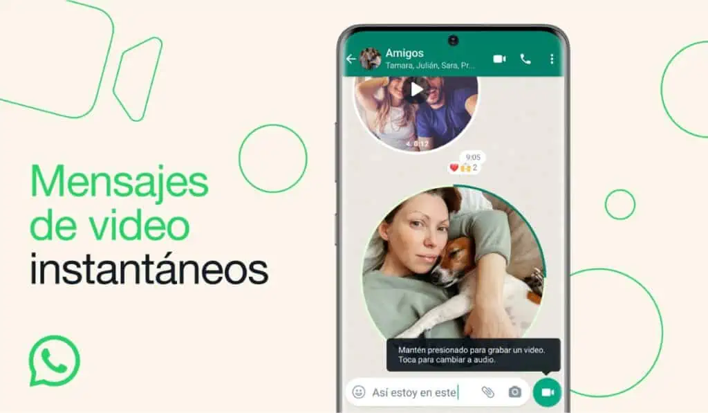 WhatsApp brinda mensajes por videos instantáneos, aprenda cómo funcionan Videos instantáneos para que informe eventos de su día a día con sus contactos.