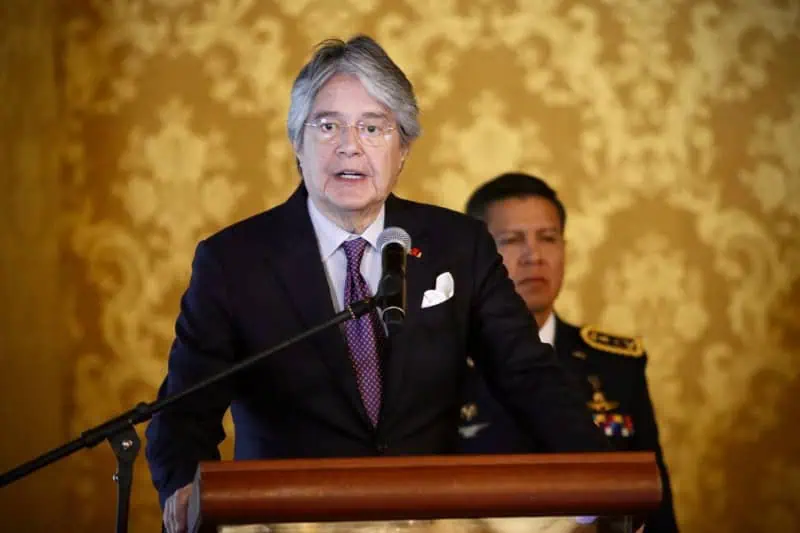 Efectos para Colombia por el asesinato de Fernando Villavicencio a puertas de elecciones en Ecuador Guillermo Lasso presidente de Ecuador (1)