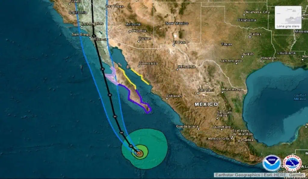 Huracán Hilary: ¿Cuáles fueron los efectos de su paso por California? Huracan Hilary