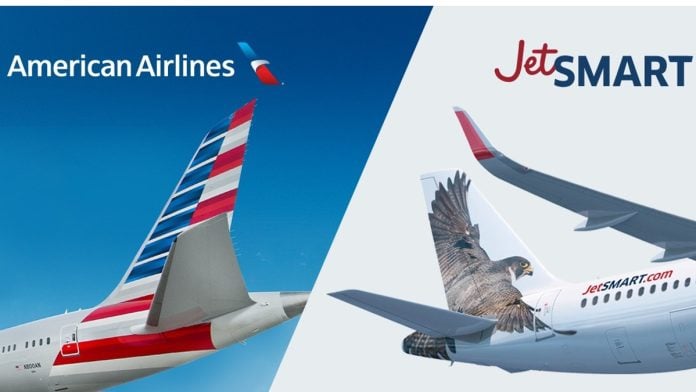 JetSmart y American Airlines